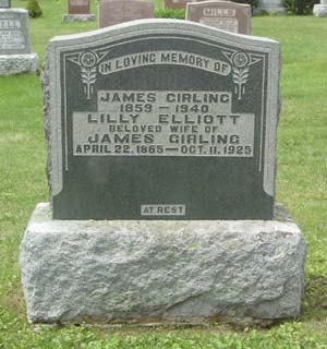 [James Girling and Lilly Elliott]